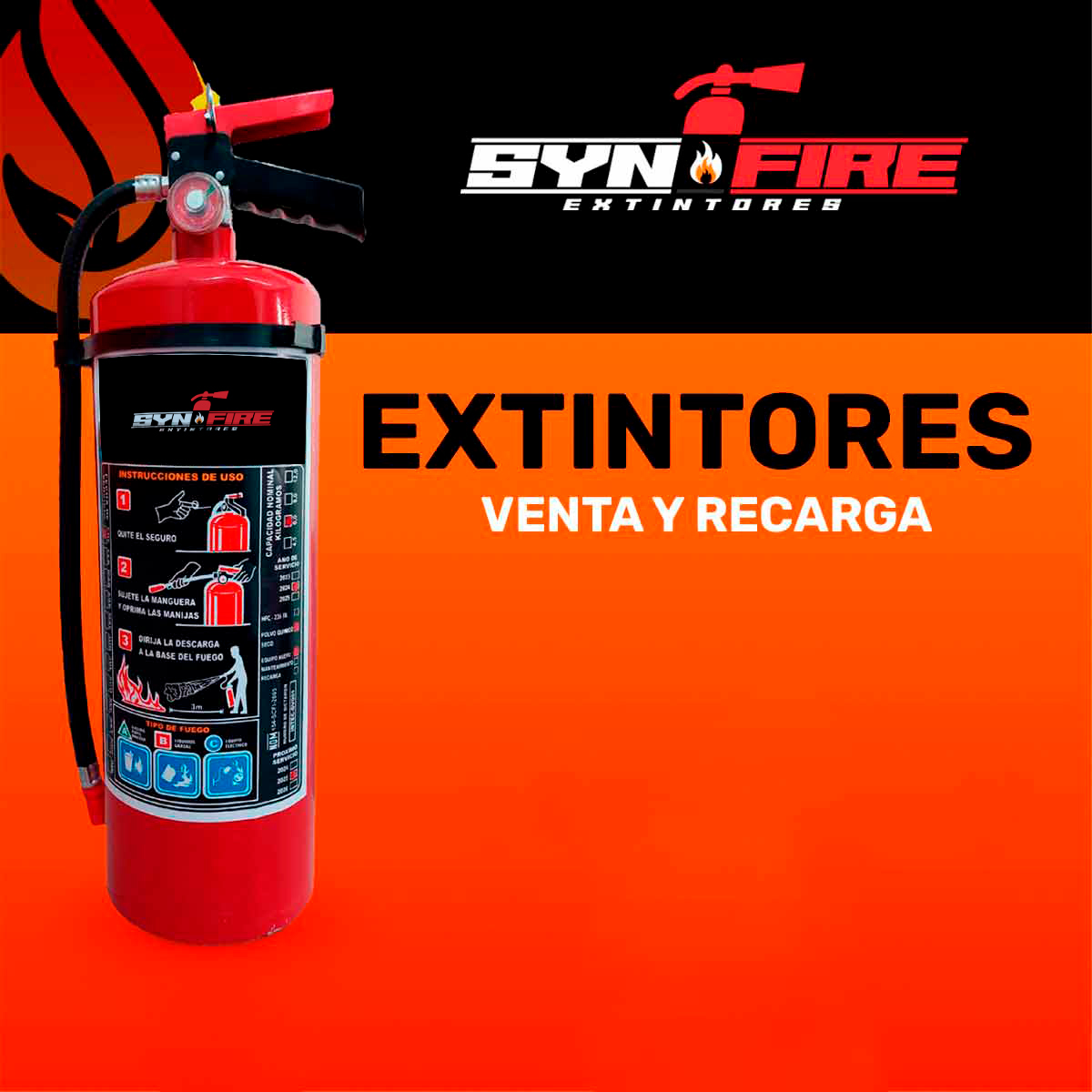 Venta y Recarga de Extintores